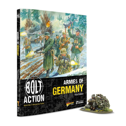 Armies of Germany: Third Edition with Josef "Sepp" Allerberger Special Figure - Regelwerk - Warlord Games - 409912058