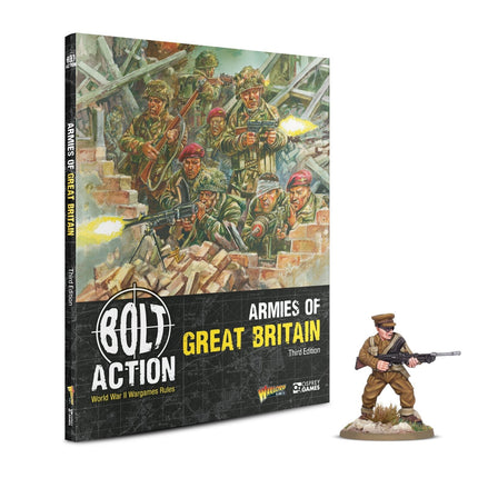 Armies of Great Britain with Capt. John Henry Cound Brunt VC MC Special Miniature - Regelwerk - Warlord Games - 409911028