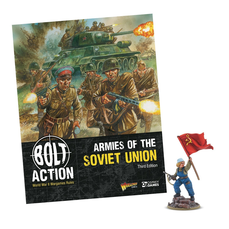 Armies of the Soviet Union: Third Edition with Olga Kovalyova Special Miniature - Regelwerk - Warlord Games - 409914009