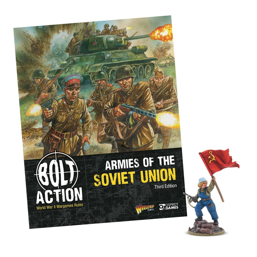 Armies of the Soviet Union: Third Edition with Olga Kovalyova Special Miniature - Regelwerk - Warlord Games - 409914009