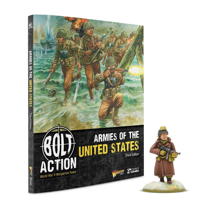 Armies of the United States: Third Edition with James "Jake" McNiece Special Figure - Regelwerk - Warlord Games - 4099300010
