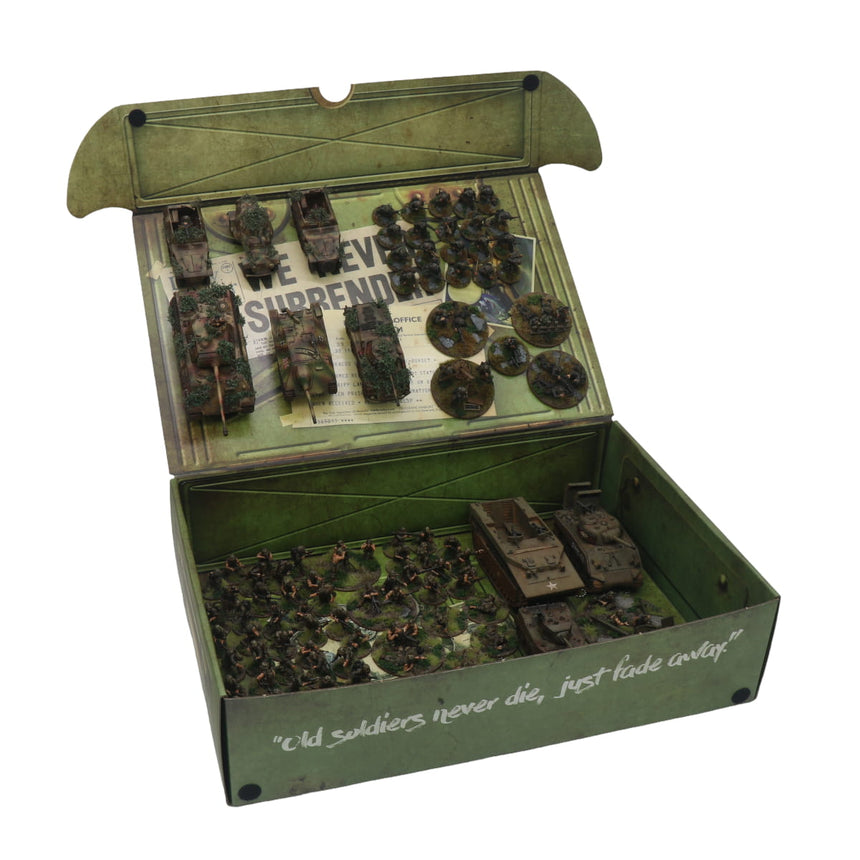 Army Box - 2 Metallplatten (für magnetische Miniaturen) - Zubehör - Safe & Sound - SAFE-BAMAG03