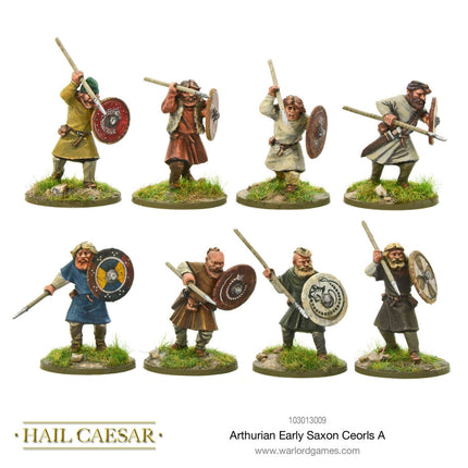 Arthurian Early Saxon Ceorls A - Infanterie - Warlord Games - 103013009