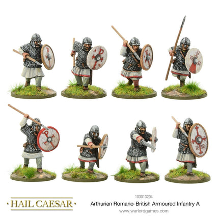 Arthurian Romano - British Armoured Infantry A - Infanterie - Warlord Games - 103013204