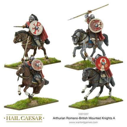 Arthurian Romano - British mounted knights A - Kavallerie - Warlord Games - 103013207
