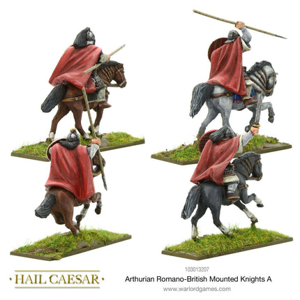 Arthurian Romano - British mounted knights A - Kavallerie - Warlord Games - 103013207