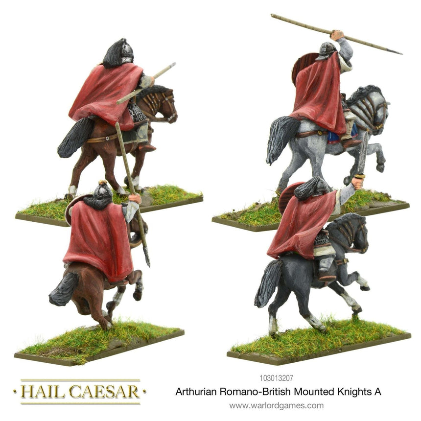 Arthurian Romano - British mounted knights A - Kavallerie - Warlord Games - 103013207