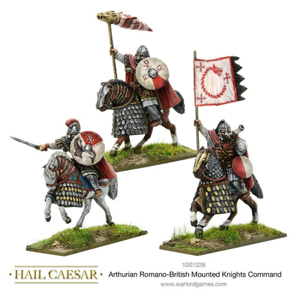 Arthurian Romano - British Mounted Knights Command - Sonder - /Einzelmodelle - Warlord Games - 103013206