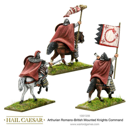 Arthurian Romano - British Mounted Knights Command - Sonder - /Einzelmodelle - Warlord Games - 103013206