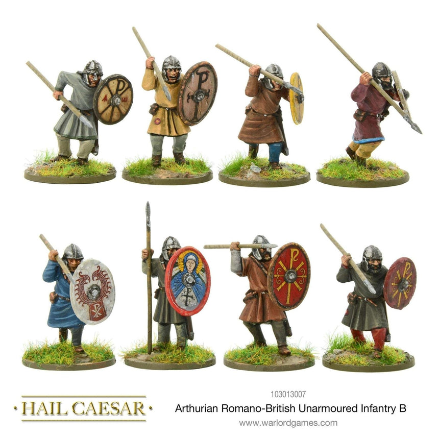 Arthurian Romano - British unarmoured infantry B - Infanterie - Warlord Games - 103013007