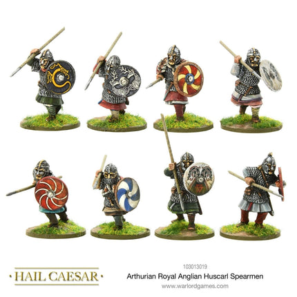 Arthurian Royal Anglian Huscarl Spearmen - Infanterie - Warlord Games - 103013019