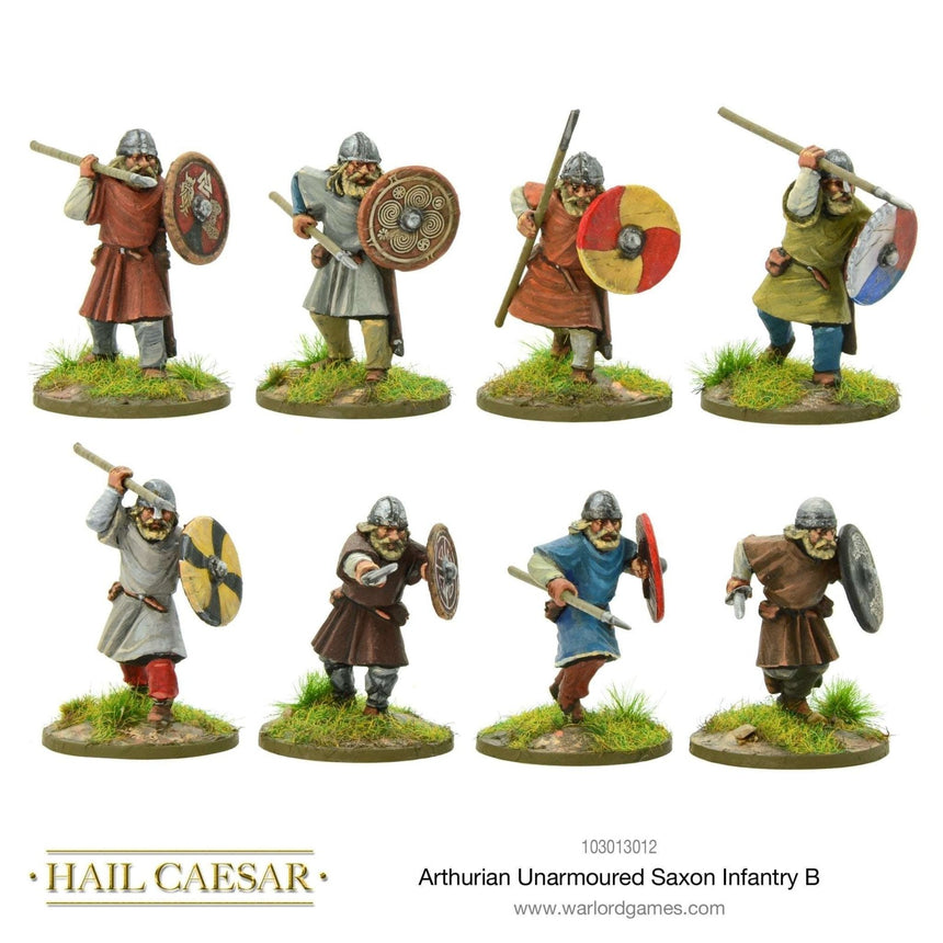 Arthurian Unarmoured Saxon Infantry B - Infanterie - Warlord Games - 103013012