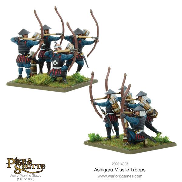 Ashigaru Missile Troops - Infanterie - Warlord Games - 202014003