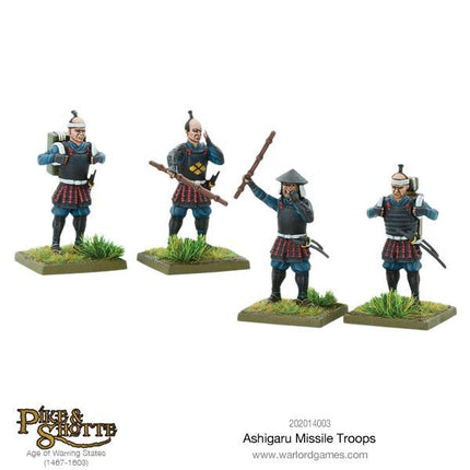 Ashigaru Missile Troops - Infanterie - Warlord Games - 202014003