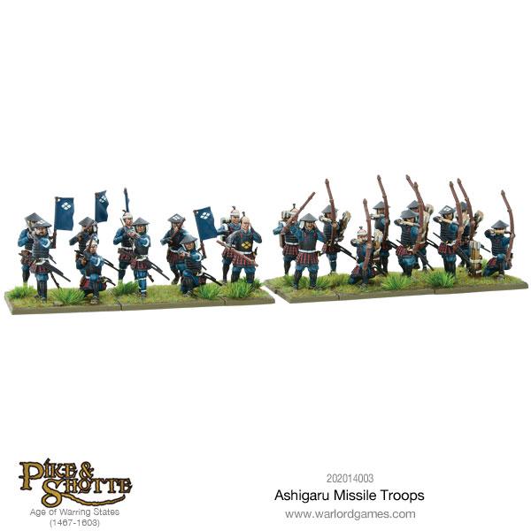 Ashigaru Missile Troops - Infanterie - Warlord Games - 202014003
