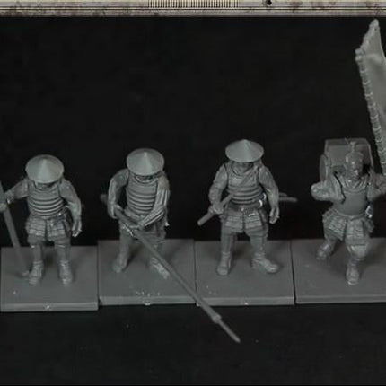 Ashigaru Yari Troops Sprue