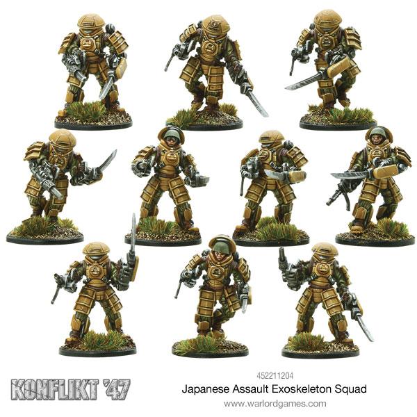 Assault Frame Armoured Infantry Squad (Plastic)