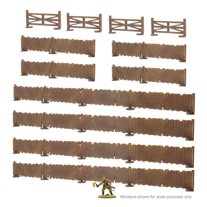 Assorted Panelled Fences - Skytrex - SLC0013