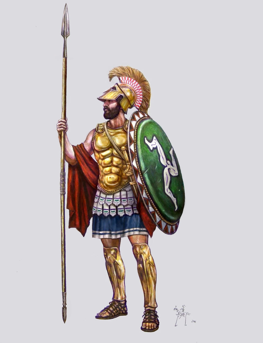 Athenian Armoured Hoplites 5th to 3rd Century BCE - Infanterie - Victrix - VXA001