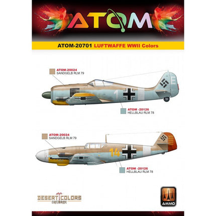 AMMO ATOM - Luftwaffe WWII Colors Set