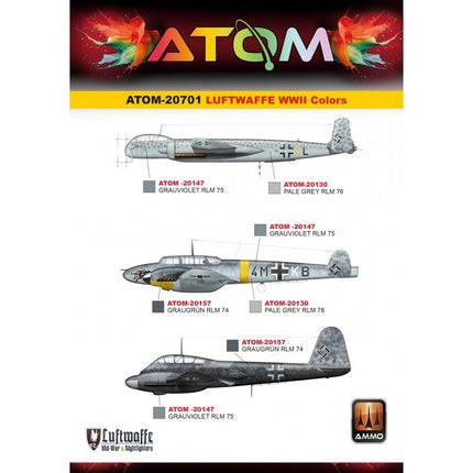 AMMO ATOM - Luftwaffe WWII Colors Set