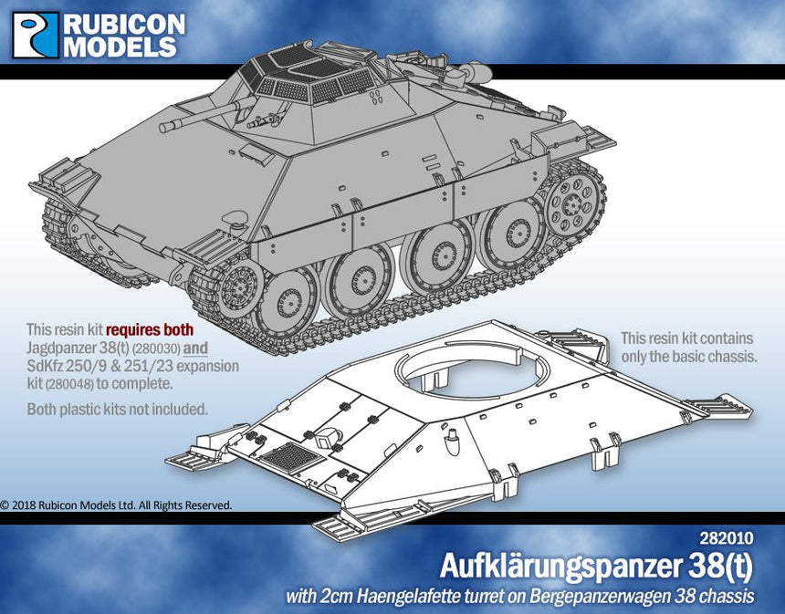 Aufklärungspanzer 38(t) auf Bergepanzerwagen 38 Chassis