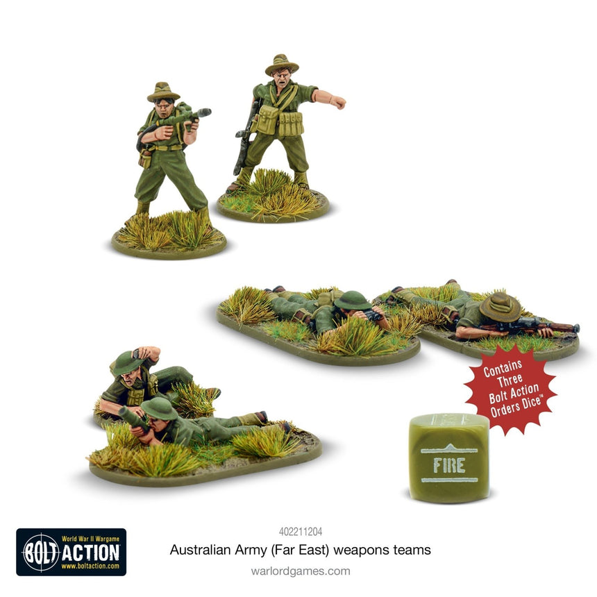 Australian Army (Far East) Weapons Teams - Infanterie - Warlord Games - 402211204