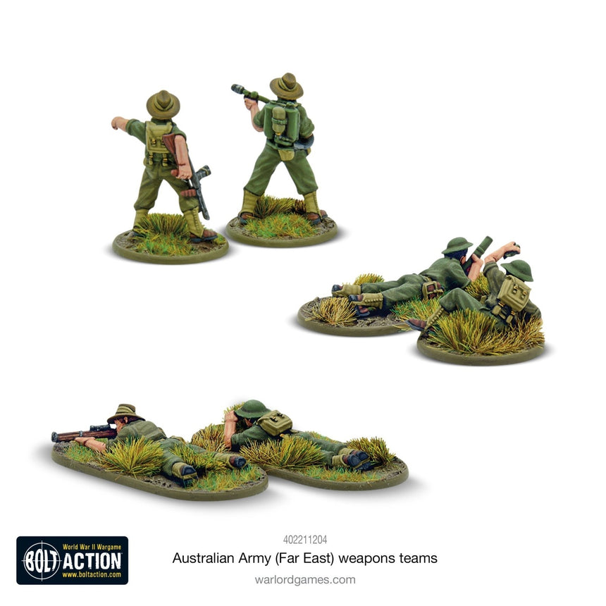 Australian Army (Far East) Weapons Teams - Infanterie - Warlord Games - 402211204