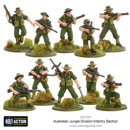 Australian Jungle Division Infantry Section (Pacific) - Infanterie - Warlord Games - 402215001