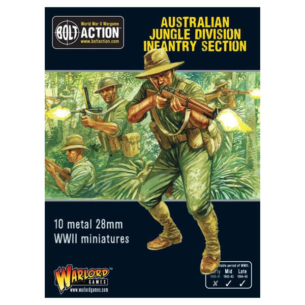 Australian Jungle Division Infantry Section (Pacific) - Infanterie - Warlord Games - 402215001