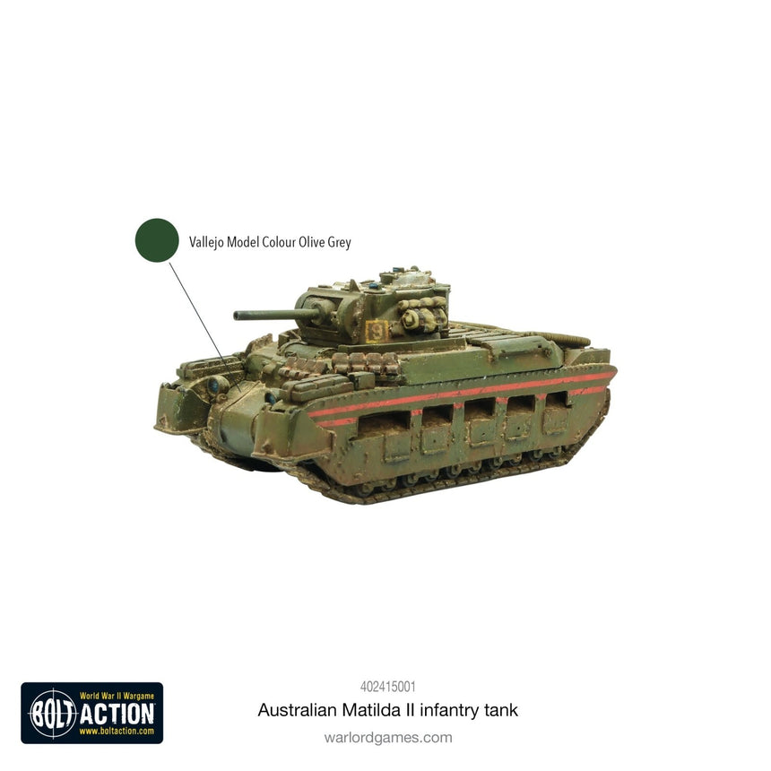 Australian Matilda II Infantry Tank - Panzer - Warlord Games - 402415001