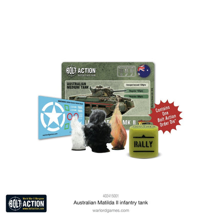 Australian Matilda II Infantry Tank - Panzer - Warlord Games - 402415001