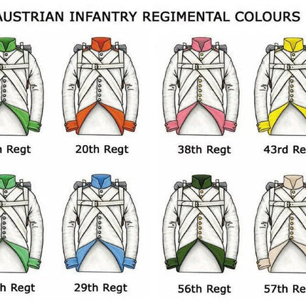 Austrian Napoleonic Infantry 1798 - 1809 - Infanterie - Victrix - VX0012