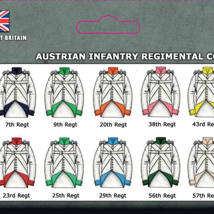 Austrian Napoleonic Infantry 1806 - 1815 - Infanterie - Victrix - VX0014