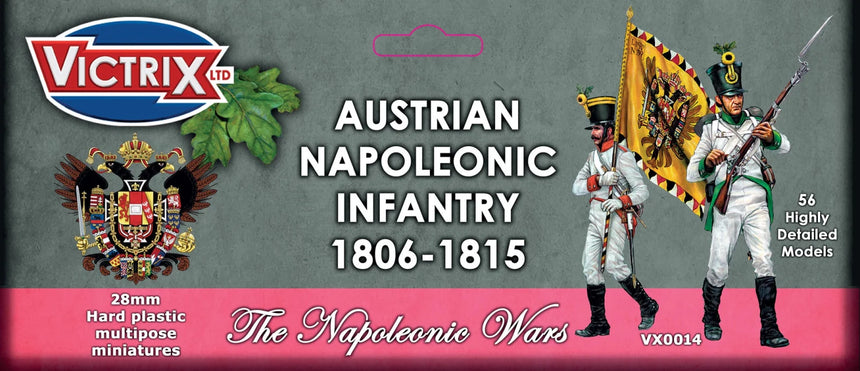 Austrian Napoleonic Infantry 1806 - 1815 - Infanterie - Victrix - VX0014