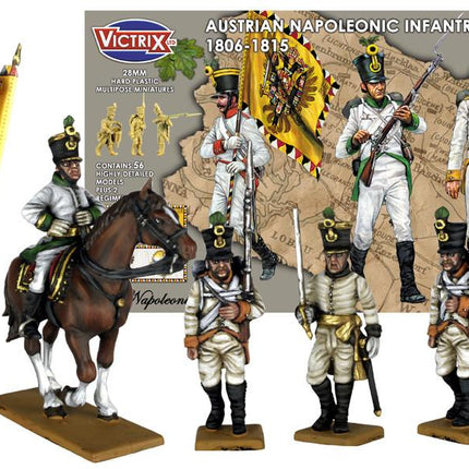 Austrian Napoleonic Infantry 1806 - 1815 - Infanterie - Victrix - VX0014