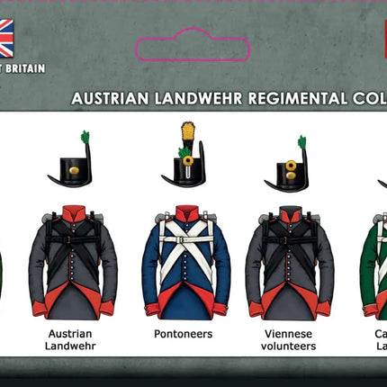 Austrian Napoleonic Landwehr 1808 - 1815 - Infanterie - Victrix - VX0015