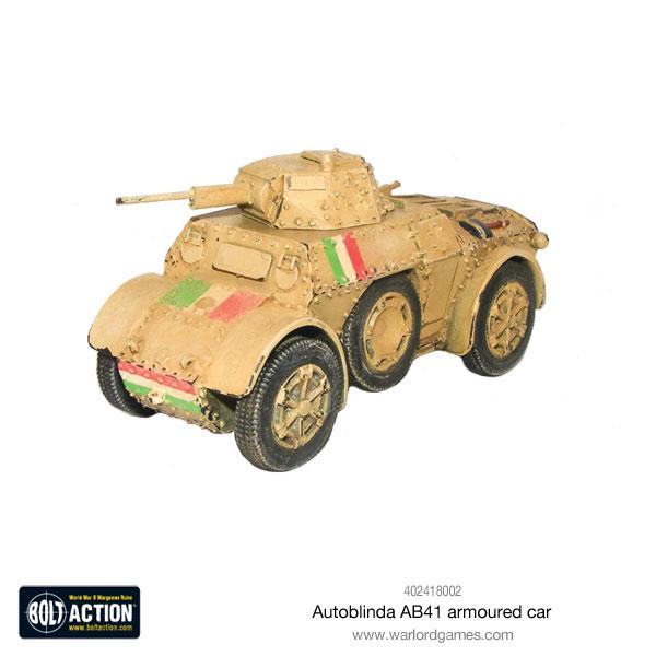 Autoblinda AB41 - Fahrzeuge - Warlord Games - 402418002