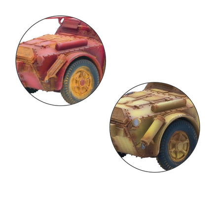 Autoblinda AB41/43 Armoured Car - Fahrzeuge - Warlord Games - 402015806