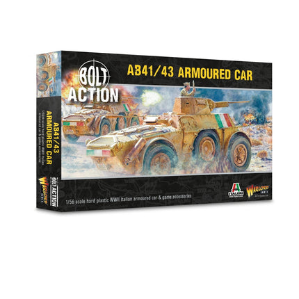 Autoblinda AB41/43 Armoured Car - Fahrzeuge - Warlord Games - 402015806