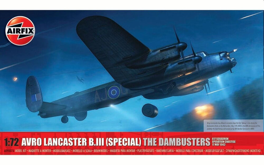 Avro Lancaster B.III (SPECIAL) 'THE DAMBUSTERS' - Flugzeuge - Airfix - A09007A