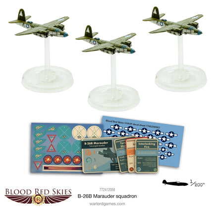 B - 26B Marauder Squadron - Flugzeuge - Warlord Games - 772412058