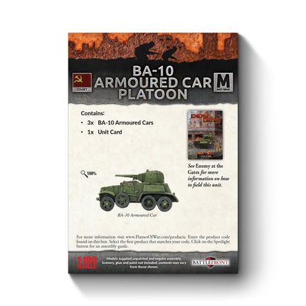 BA-10 Armoured Car Platoon