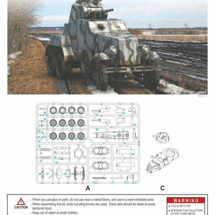 280085 - BA-10 Heavy Armoured Car