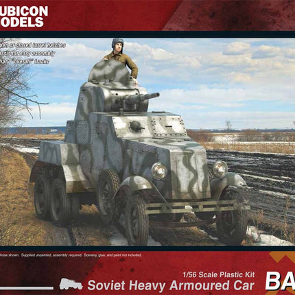 BA - 10 Heavy Armoured Car - Fahrzeuge - Rubicon Models UK Ltd - 280085