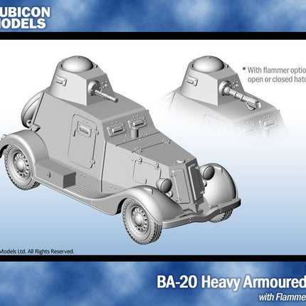 BA-20 Heavy Armoured Car