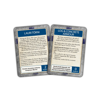 Bagration: Finnish Command Cards