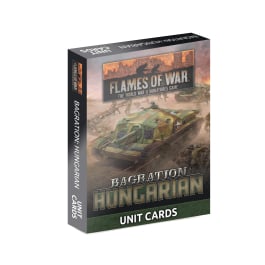 Bagration: Hungarian Unit Cards