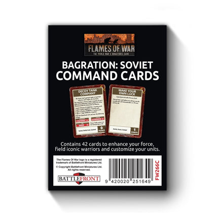 Bagration: Soviet Command Cards