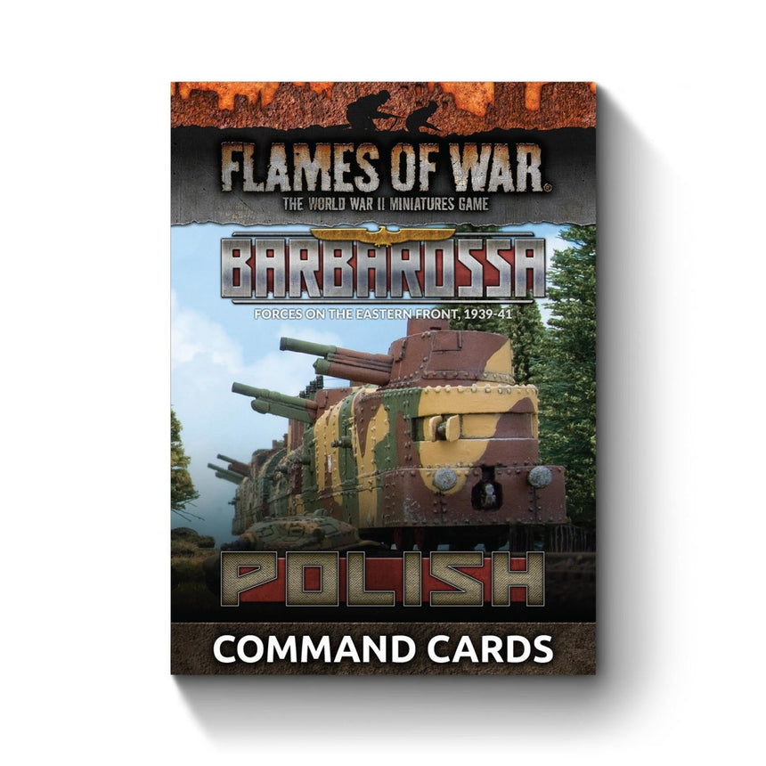 Barbarossa Polish Command Cards - Limited Edition - Battlefront Miniatures